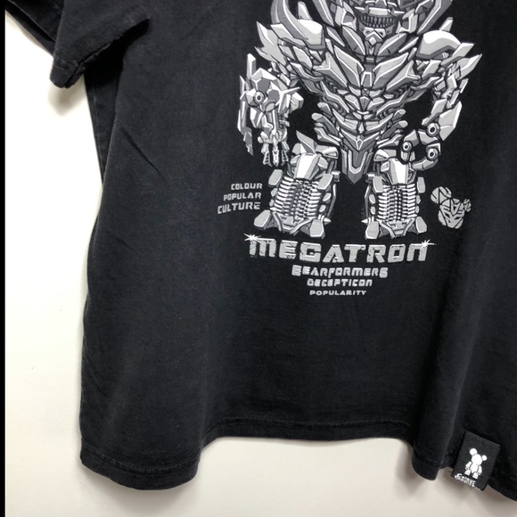 Colour Popular Culture Megatron Graphic T-Shirt - Picture 5 of 8